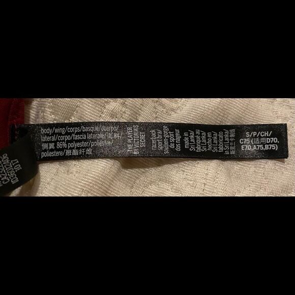 Victoria’s Secret The Player Sports Bra Size Small - Picture 5 of 14